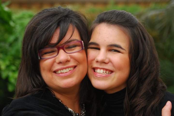 mother and daughter